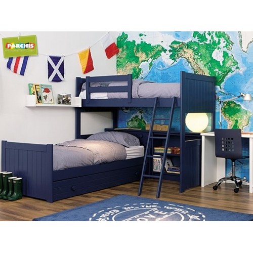 Habitacion juvenil para niños con literas en L Estepona