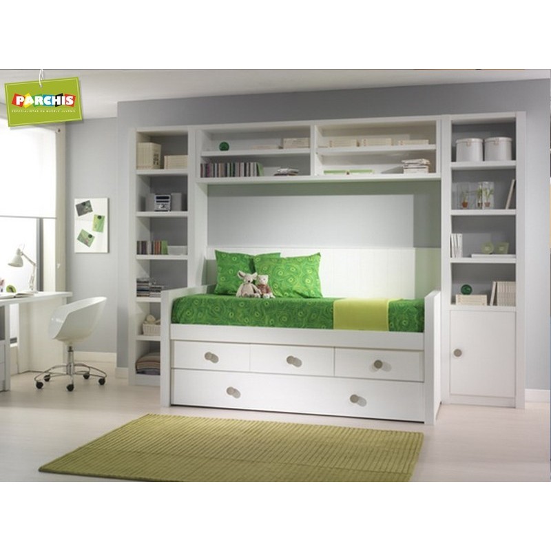 Camas Compactas Blancas