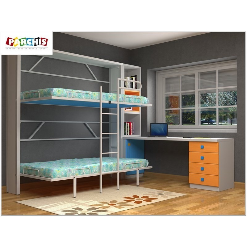 Literas Abatibles Metalicas Genova