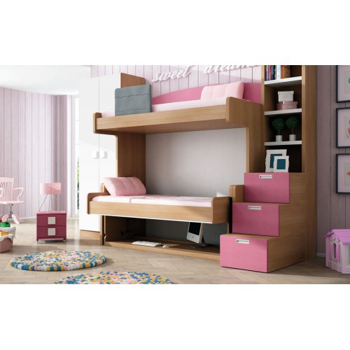 Literas Escritorio Abatibles Algarrobo